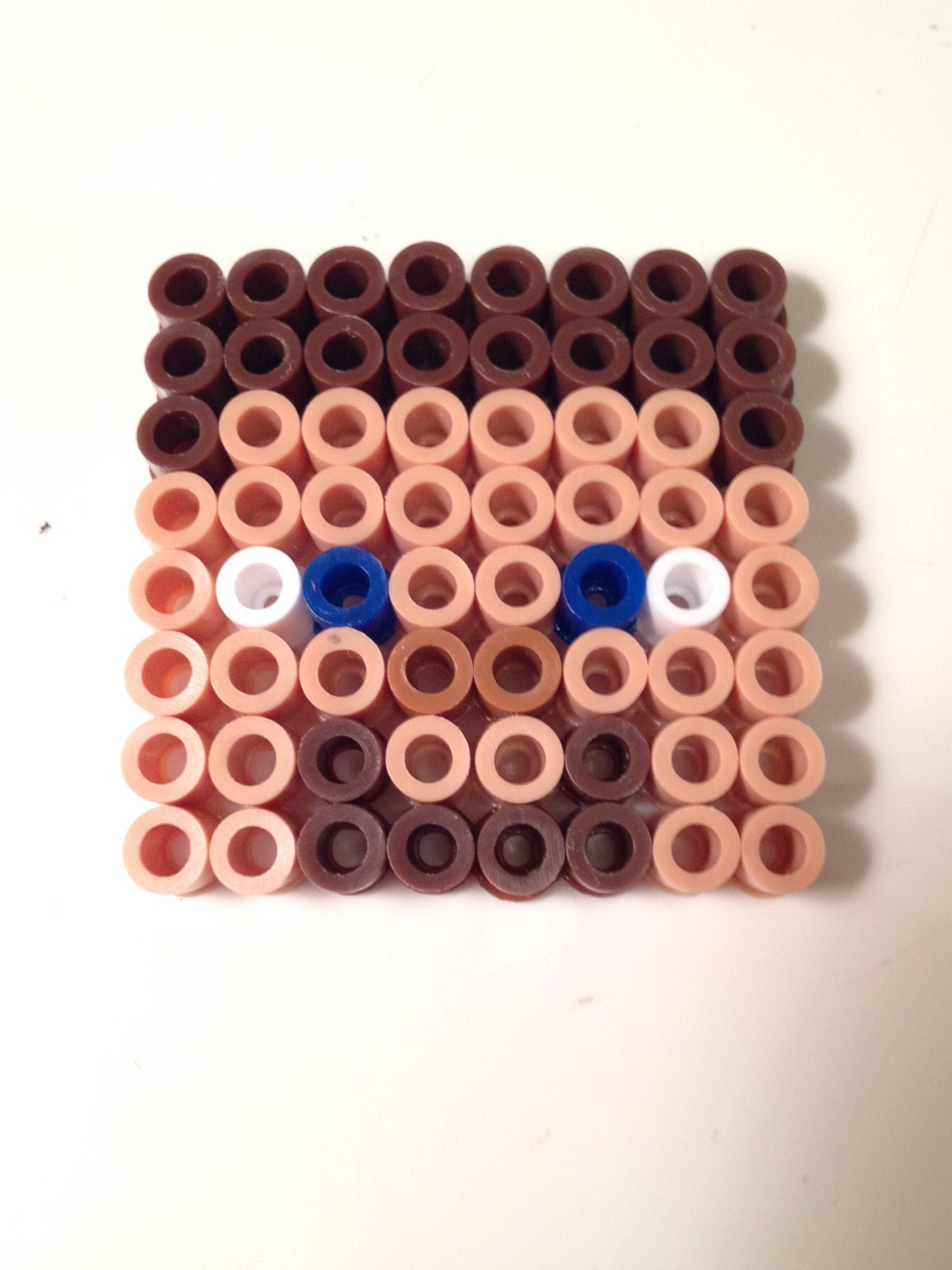 Minecraft Steve Perler Bead by KasamiBeads on Etsy