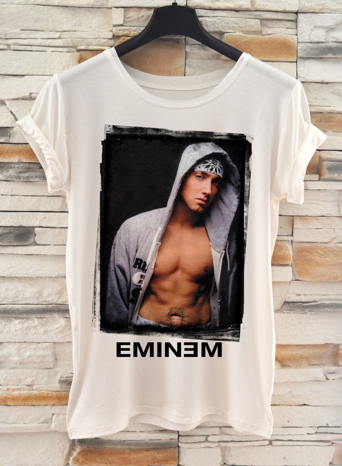 eminem white tshirt