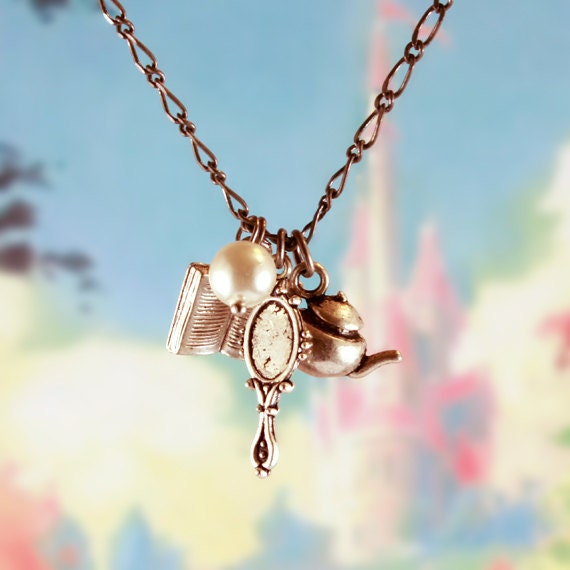 Princess Belle 30" Charm Necklace