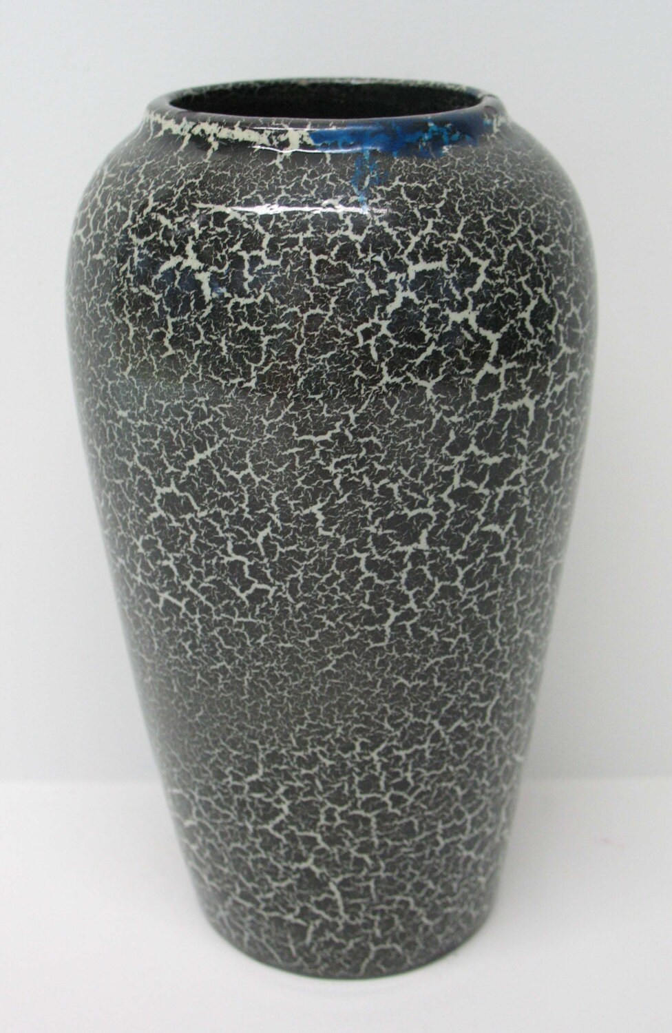 Black Pottery Vase Flower Vase Artist Studio Vase by MicheleACaron