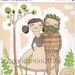 ON SALE watercolor painting of a Man and woman - an archival print about LOVE - by cori dantini - 8 x 8 - limited edition ...archival.