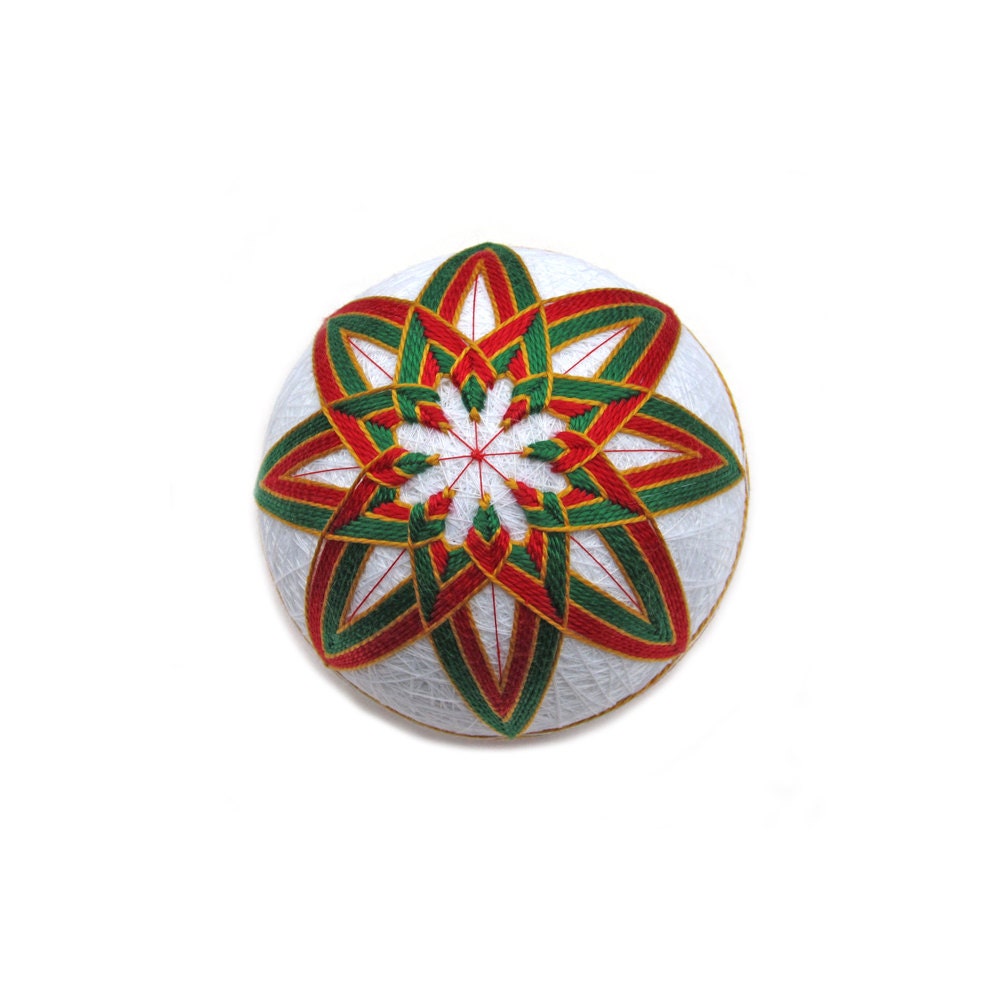 items similar to christmas ornament temari ball japanese items similar to christmas ornament temari ball japanese