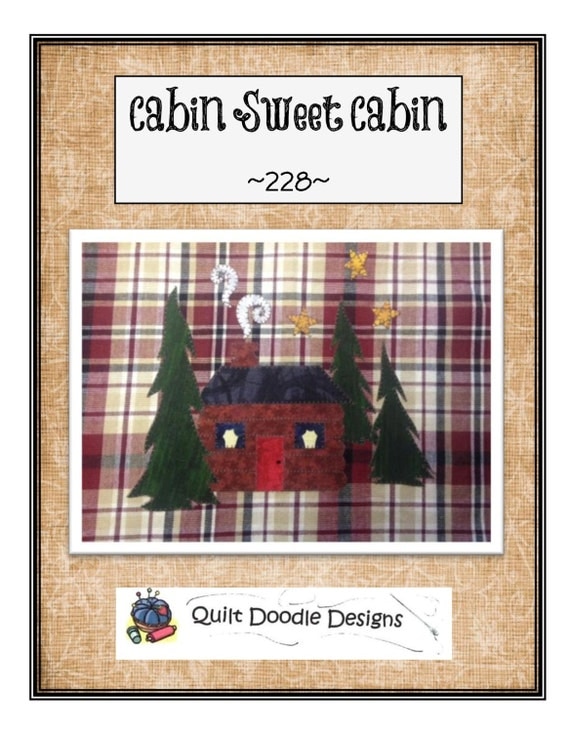 cabin-sweet-cabin-applique-pattern-by-quiltdoodledesigns-on-etsy