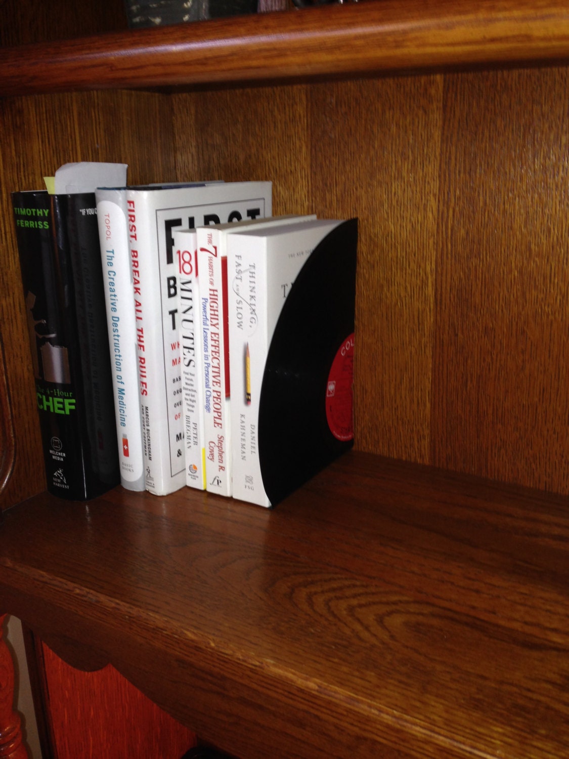 12" Vinyl Record Bookends