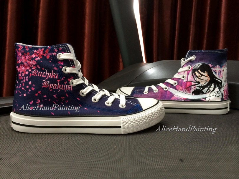 Popular items for anime converse on Etsy