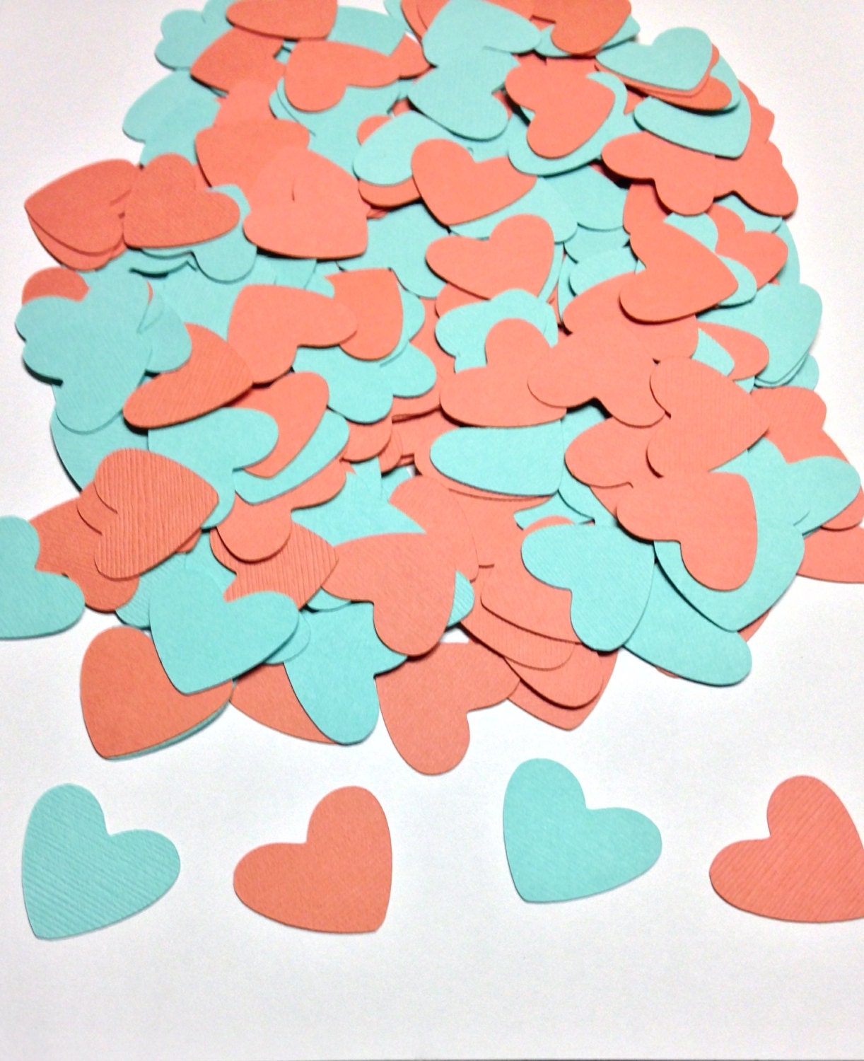Heart Confetti 180 Pieces Cricut Die Cut by CannonCraftsbySarah