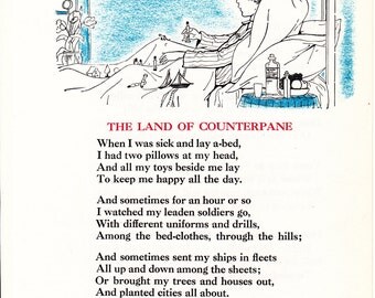 The Land Of Nod Vintage Print Vintage Childrens by unboundimage