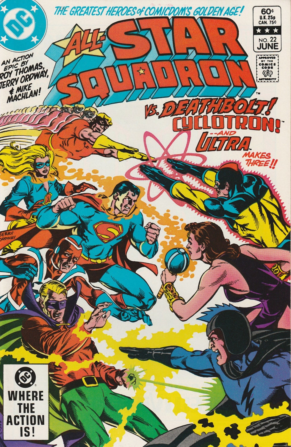 All Star Squadron Vol No Dc Comics Comic Book