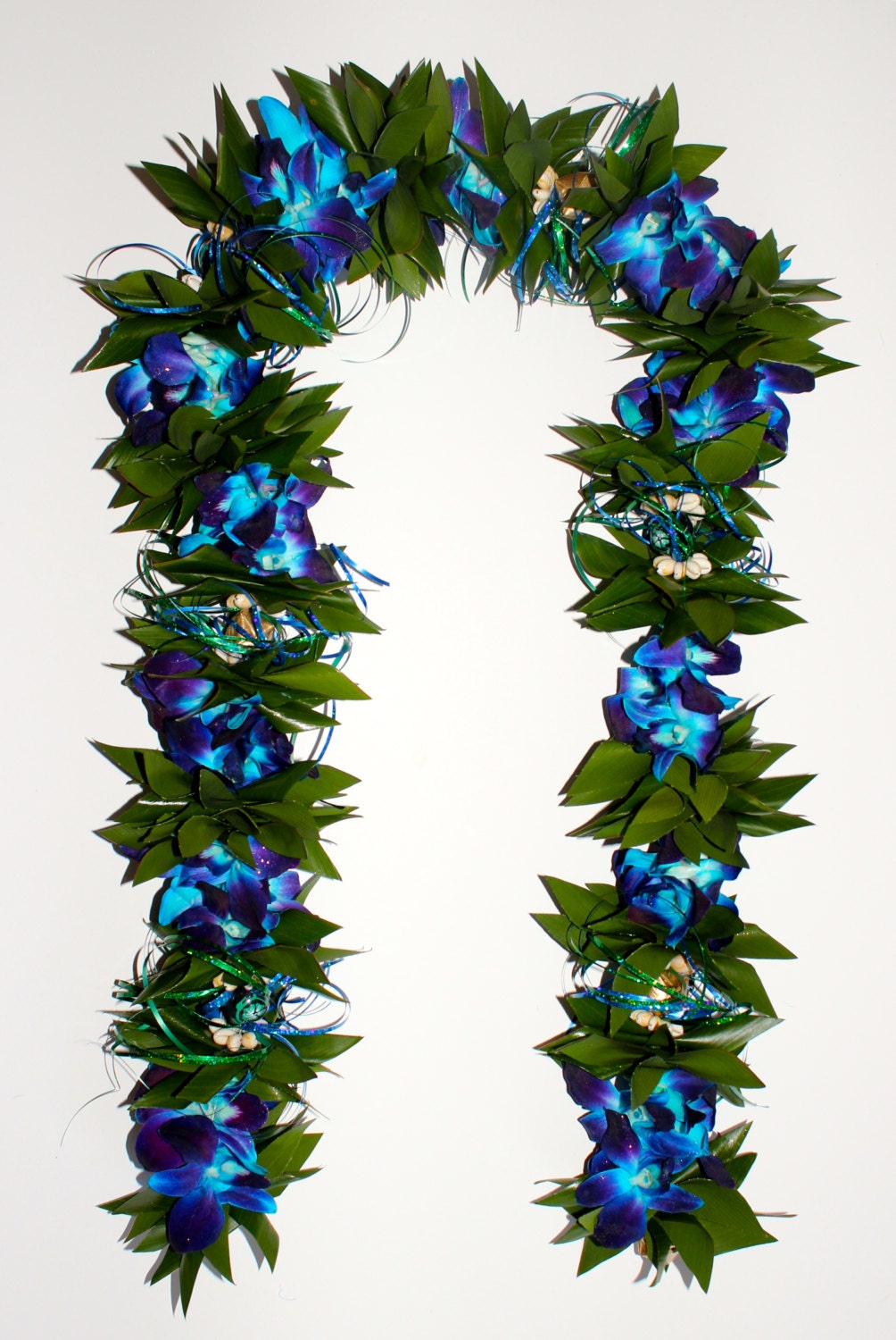 Fresh Graduation Lei Custom Fresh Flower Open Ti by LeisForKokomo