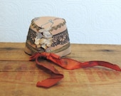 Antique doll hat  handmade - vintagethisretrothat