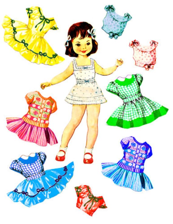 clipart paper doll clothes - photo #1