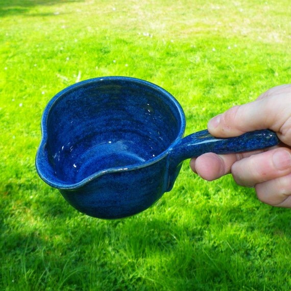 Pouring bowl sauce jug gravy boat hand thrown in by CaractacusPots