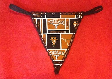 Womens UNIVERSITY OF TEXAS Longhorns G-String by pmtreasurechest