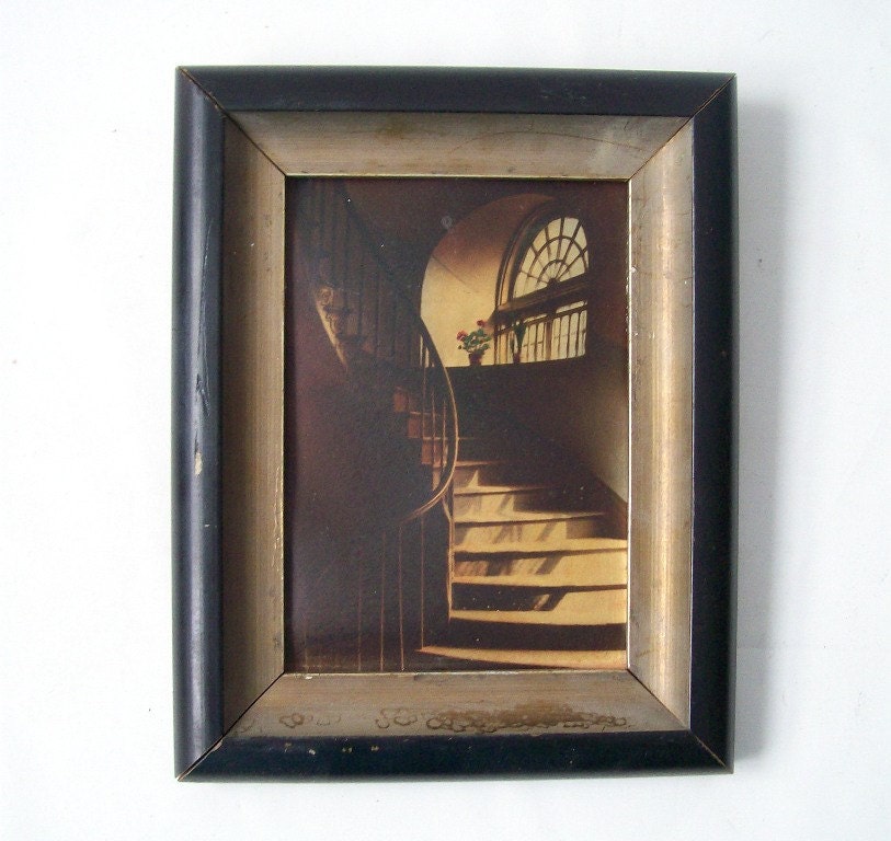 vintage hollywood regency artwork wall by RecycleBuyVintage