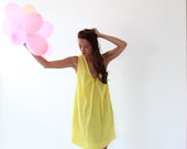 ON SALE Yellow , Cocktail dress
