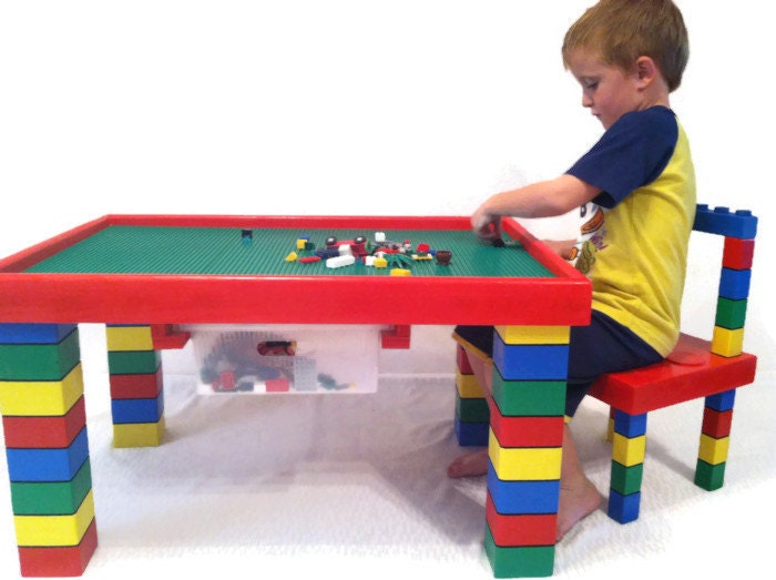 lego compatible table and chairs