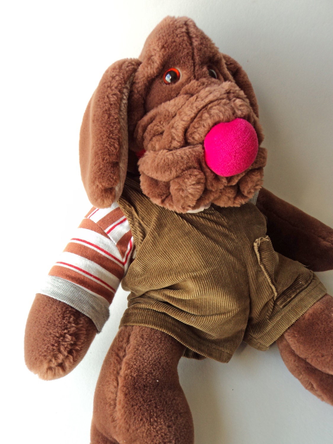 brown stuffed dog toy