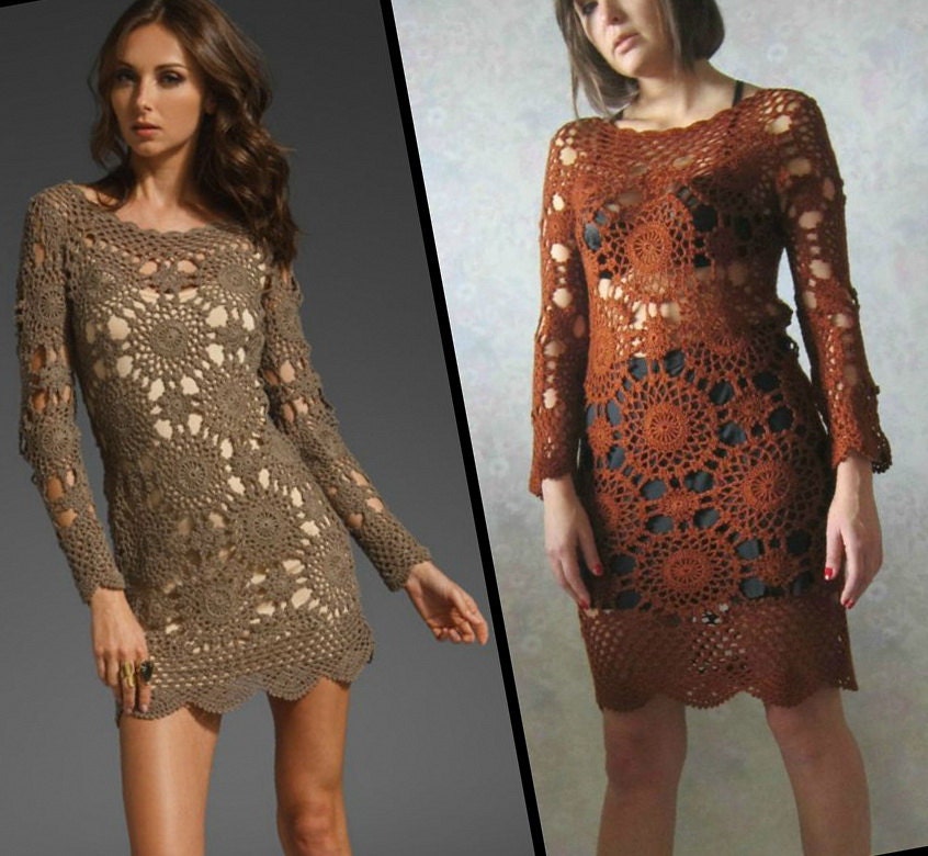 CROCHET FASHION TRENDS Eternal Sunshine Creations style  Wildflower Crochet Dress