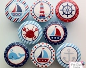 NAUTICAL Knobs Handmade Drawer Pull Harper Regatta Jackson Kids Decor boys sailboat sea ocean SO CUTE - Pinksugarcouture NAUTICAL Knobs Handmade Drawer Pull Harper Regatta Jackson Kids Decor boys sailboat sea ocean SO CUTE - Pinksugarcouture
