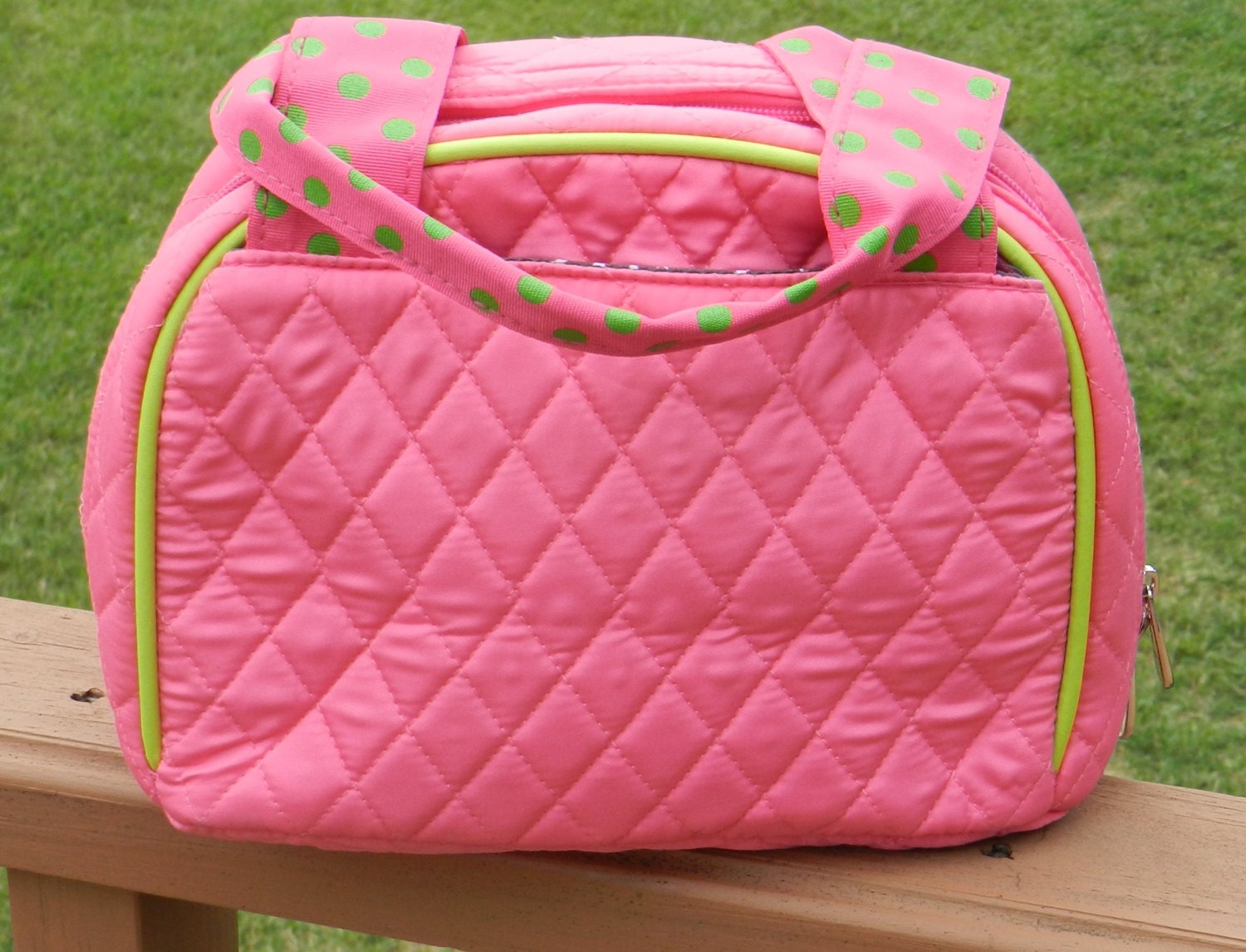 danielle morgan quilted lunch bag