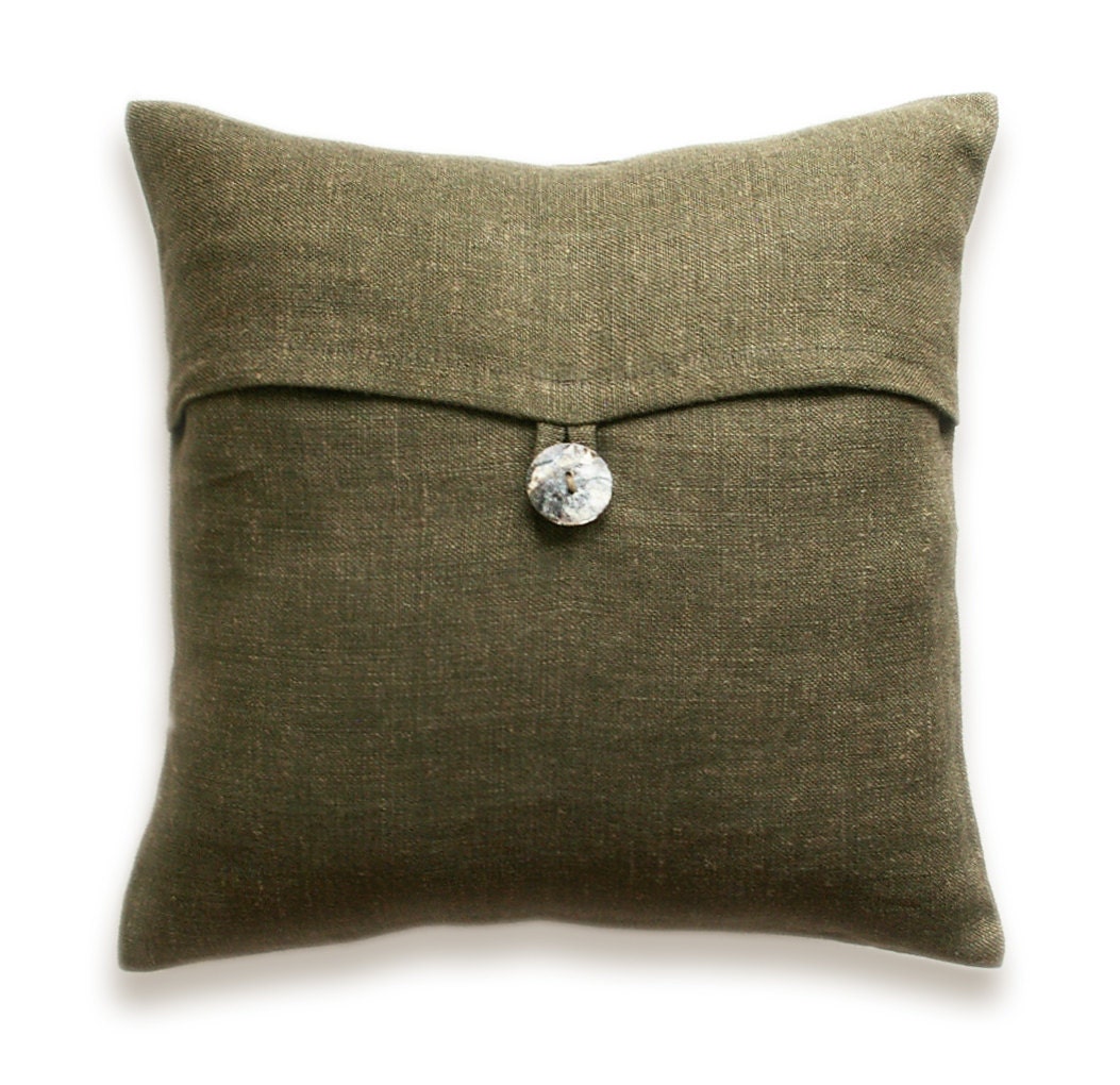 dark green throw pillows