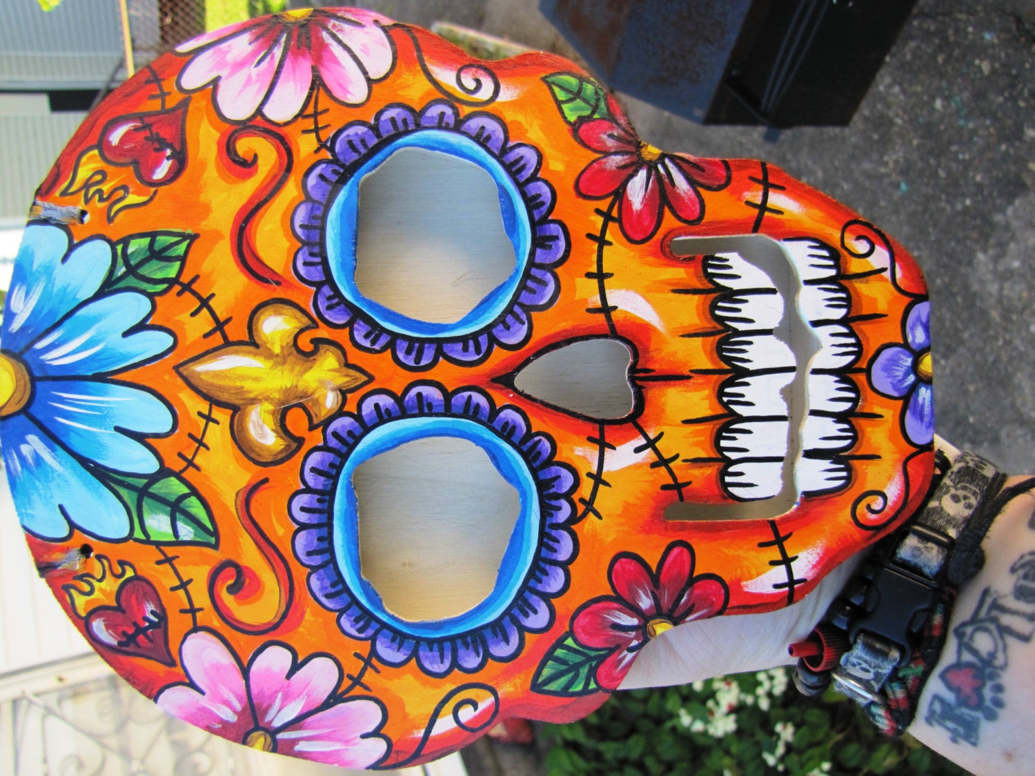 Popular items for skull wall decor on Etsy