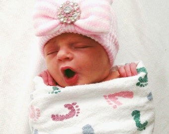 Black Newborn Baby In Hospital Nursery