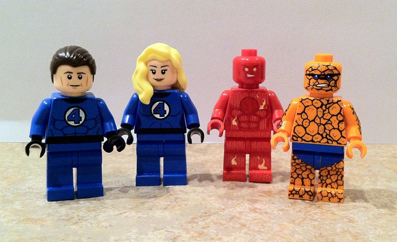 lego fantastic four custom