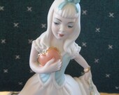 Vintage Ceramic Princess with Heart Great, Vintage Princess Gifts under 30, - ChinaGalore