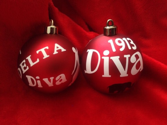 ornament set inspired by delta sigma theta by ornament set inspired by delta sigma theta by