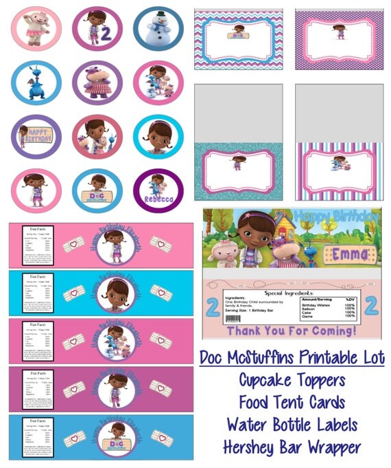 It's just a picture of Impeccable Doc Mcstuffins Party Printables It is a graphic of Impeccable Doc Mcstuffins Party Printables
