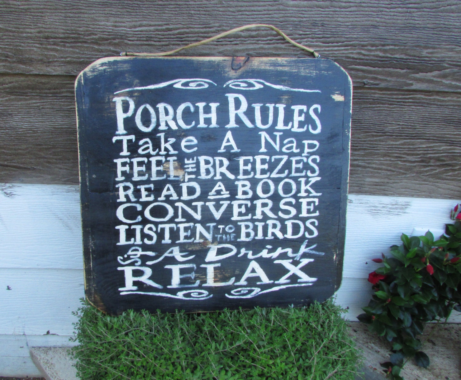 Sign, Sign,  Sign,  Distressed Patio Vintage signs Rustic Rules' Porch  porch rustic 'Porch