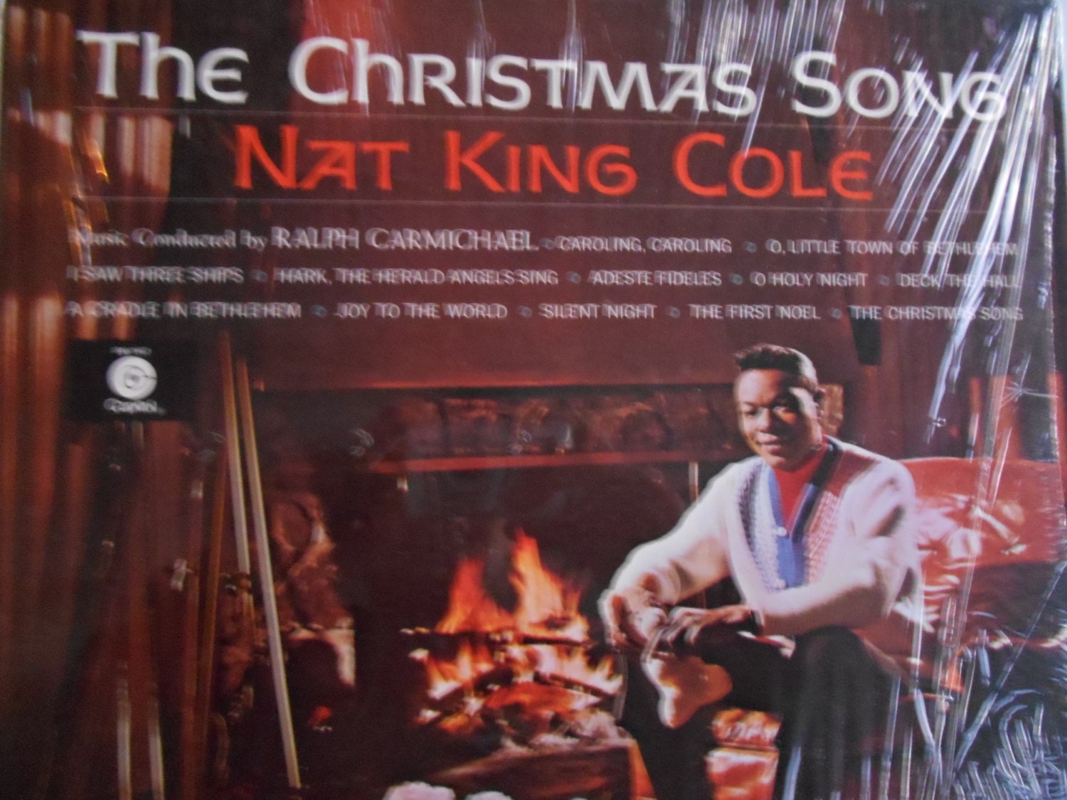 Nat King Cole The Christmas Song-vinyl record by TimelessTunes