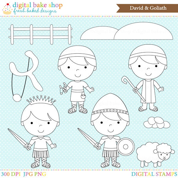 Craft Activities For David And Goliath Coloring