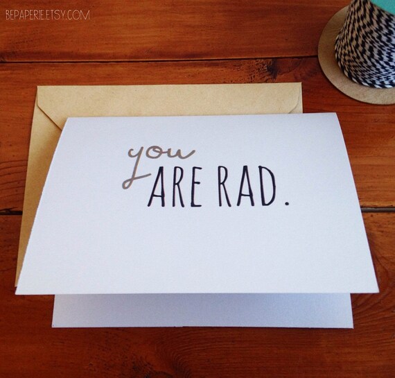 Just Because Card Friend Card Thank You Card Just Because Card Friend Card Thank You Card