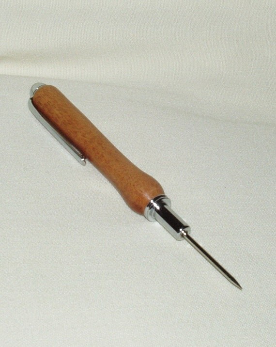 Stiletto Tool Single Blade Goncalo Alves Wood by wrightmade