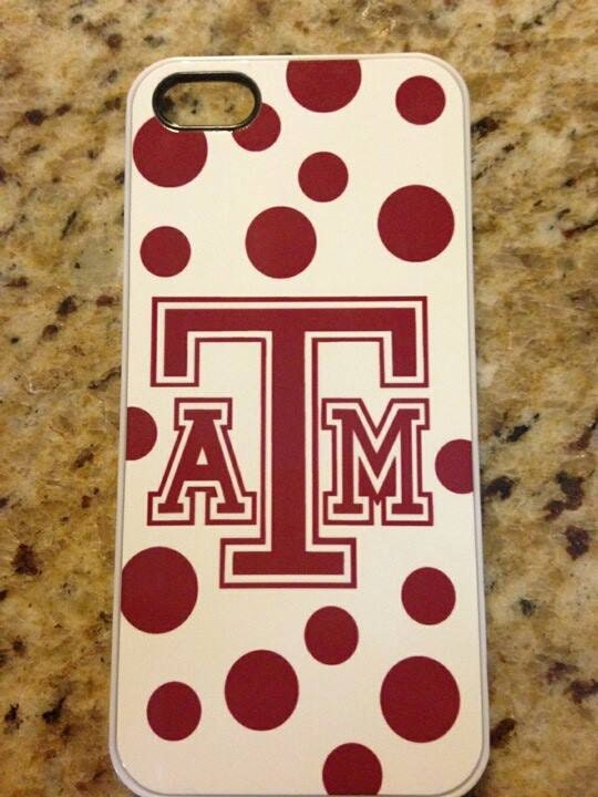 Texas A&M iPhone Case by afore21 on Etsy
