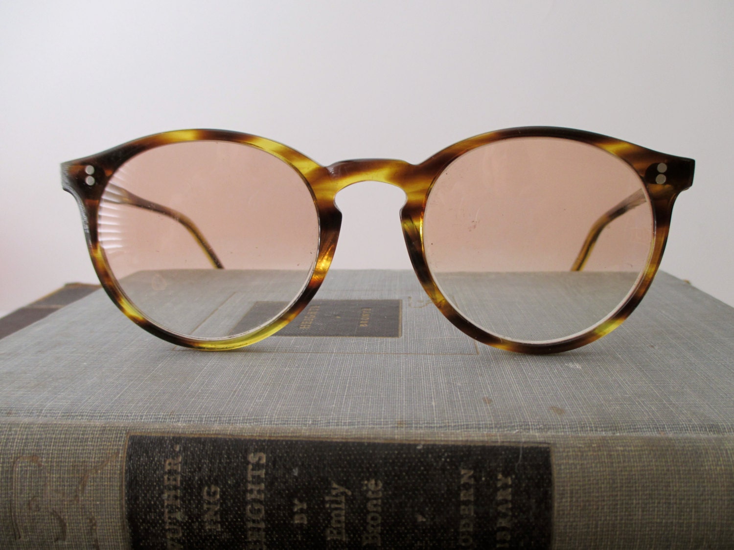 Vintage Tortoise Shell Eyeglass Frames Glasses By Trunkgypsies 