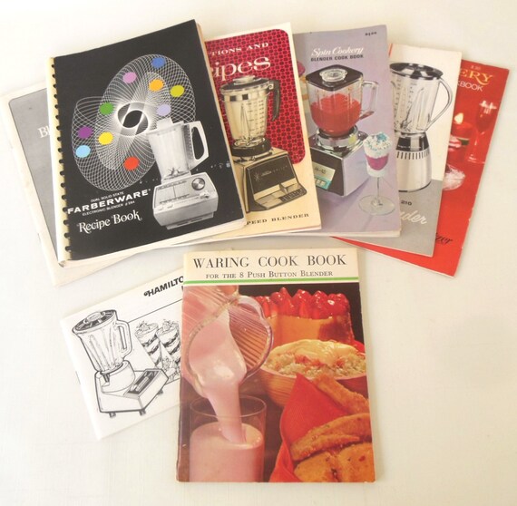 Blender Instruction Manual Recipe Book Waring by LaurasLastDitch
