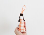 Ooak lavender sachet | mini doll Sicrana | hanging scented bag | lavender pillow | air freshener | geometric orange sachet | kids room decor - FulBelSic Ooak lavender sachet | mini doll Sicrana | hanging scented bag | lavender pillow | air freshener | geometric orange sachet | kids room decor - FulBelSic