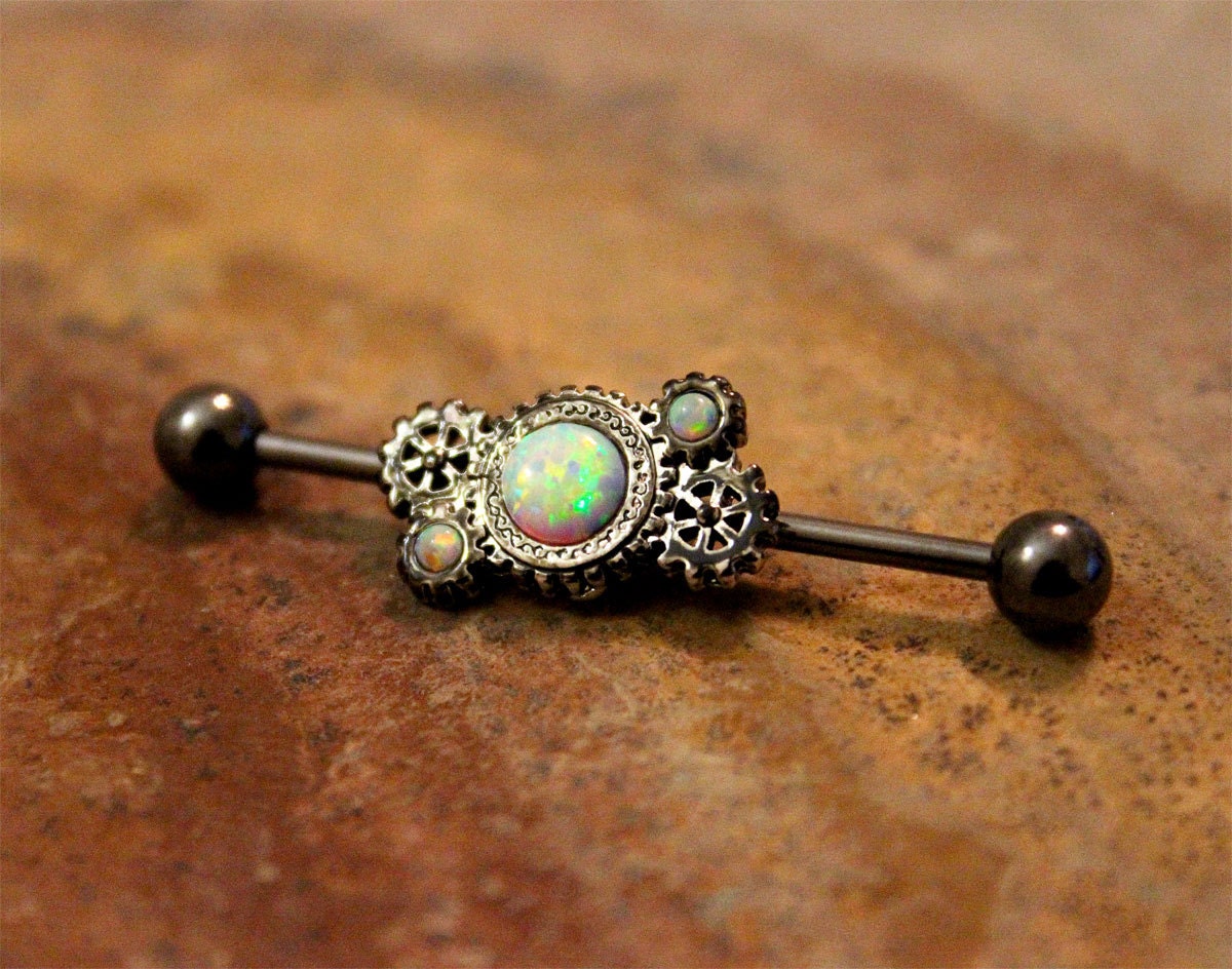 opal industrial barbell