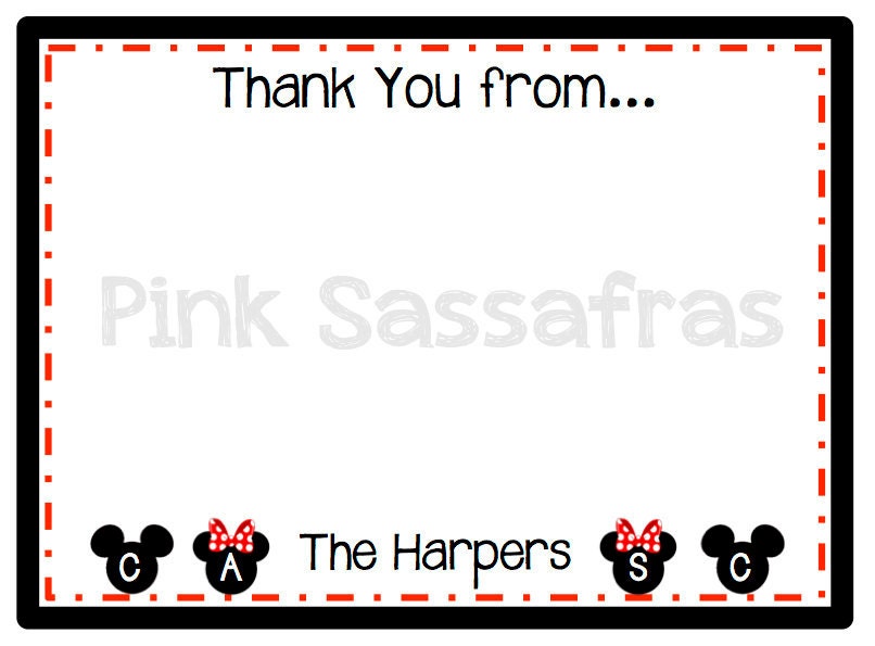 disney thank you on Etsy, a global handmade and vintage marketplace.