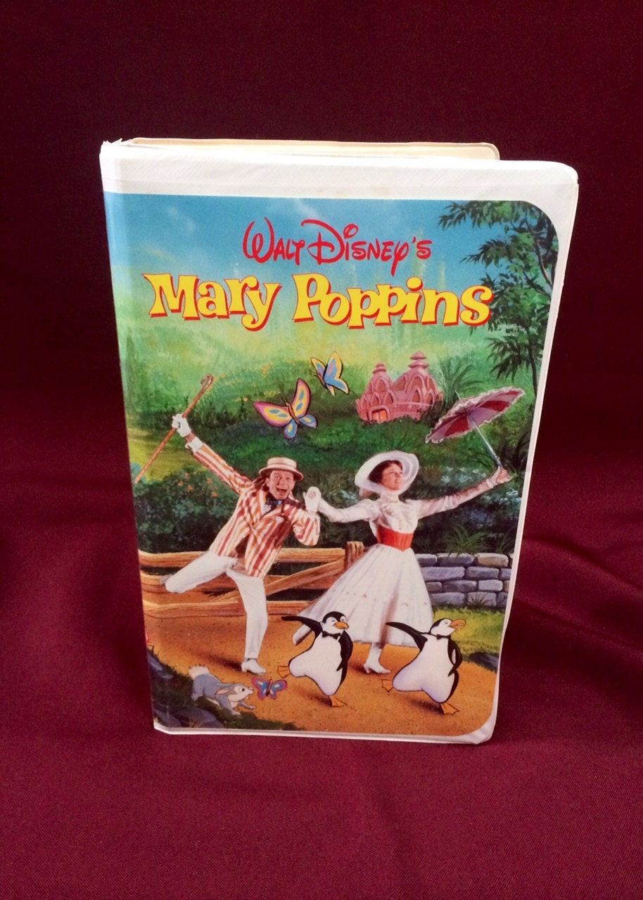 Mary Poppins Clamshell VHS DISNEY 1964 By LegacyMedia On Etsy