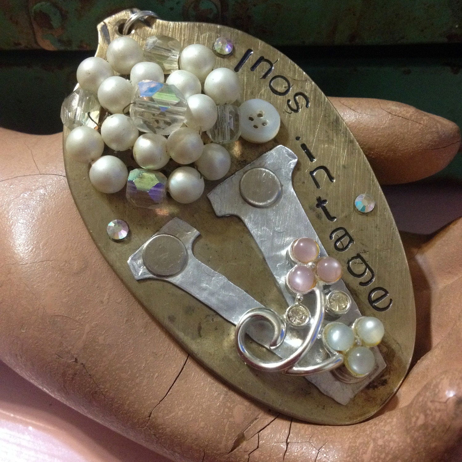 STaMPeD ViNTaGe UPCyCLeD SPooN JeWeLRy By JuLieSJuNQueTiQue