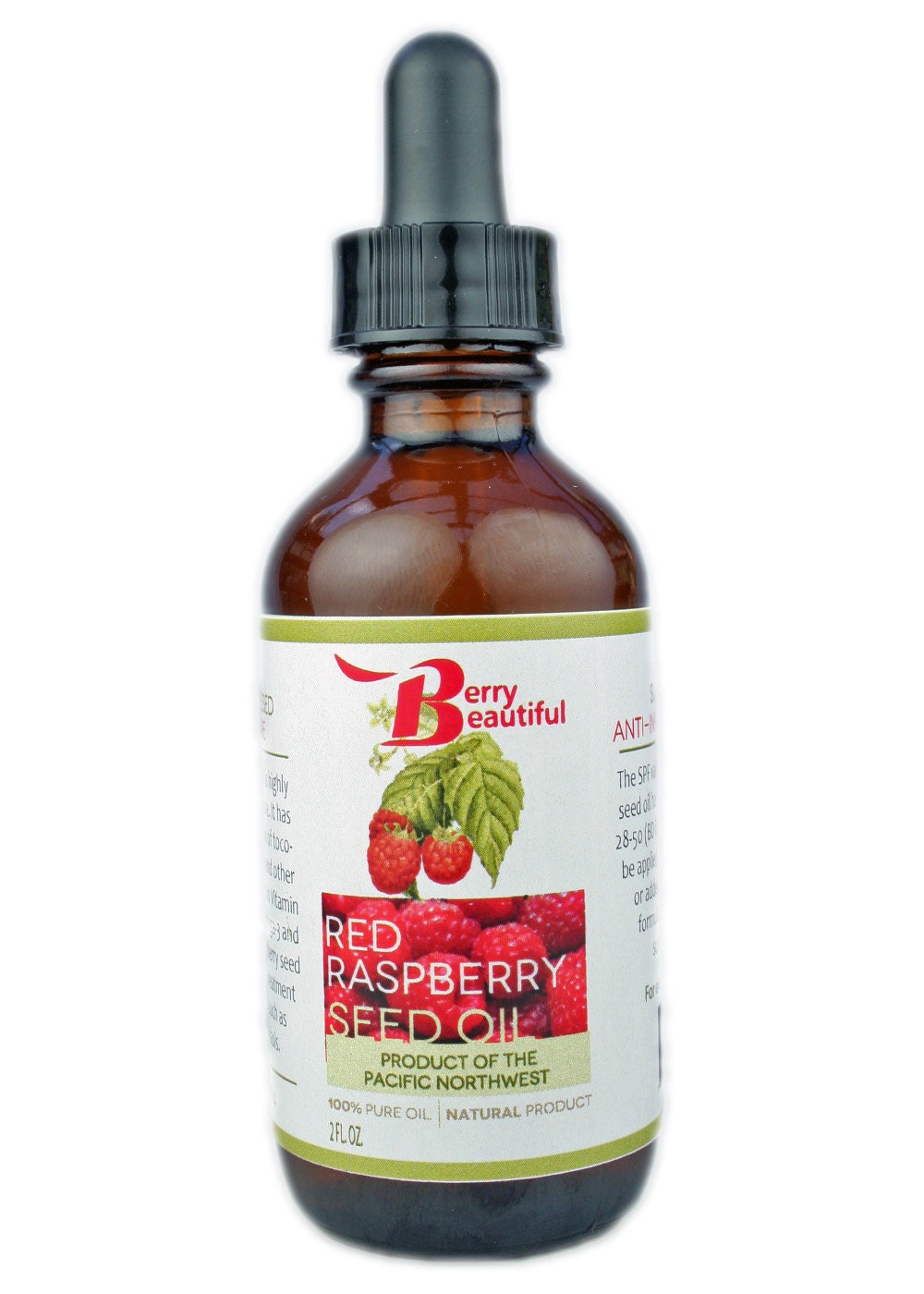 Red Raspberry Seed Oil Fl Oz Ml In By Berrybeautifulwa