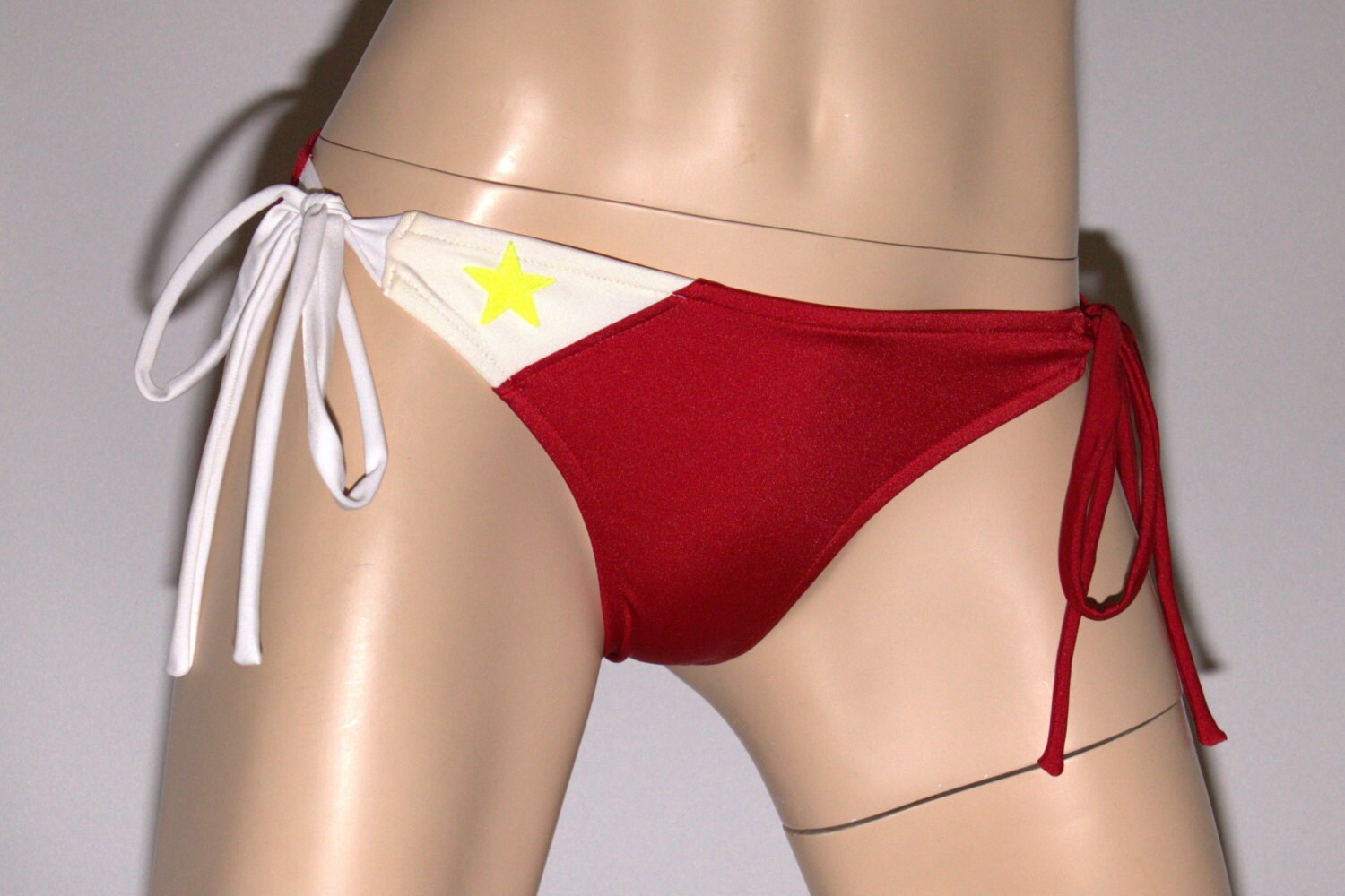 Canadian Flag Bikini Top By Bleorden On Etsy