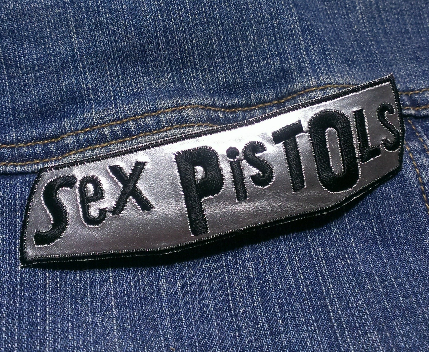 Vintage Sex Pistols Embroidered Iron On By Lostthenfoundpatches