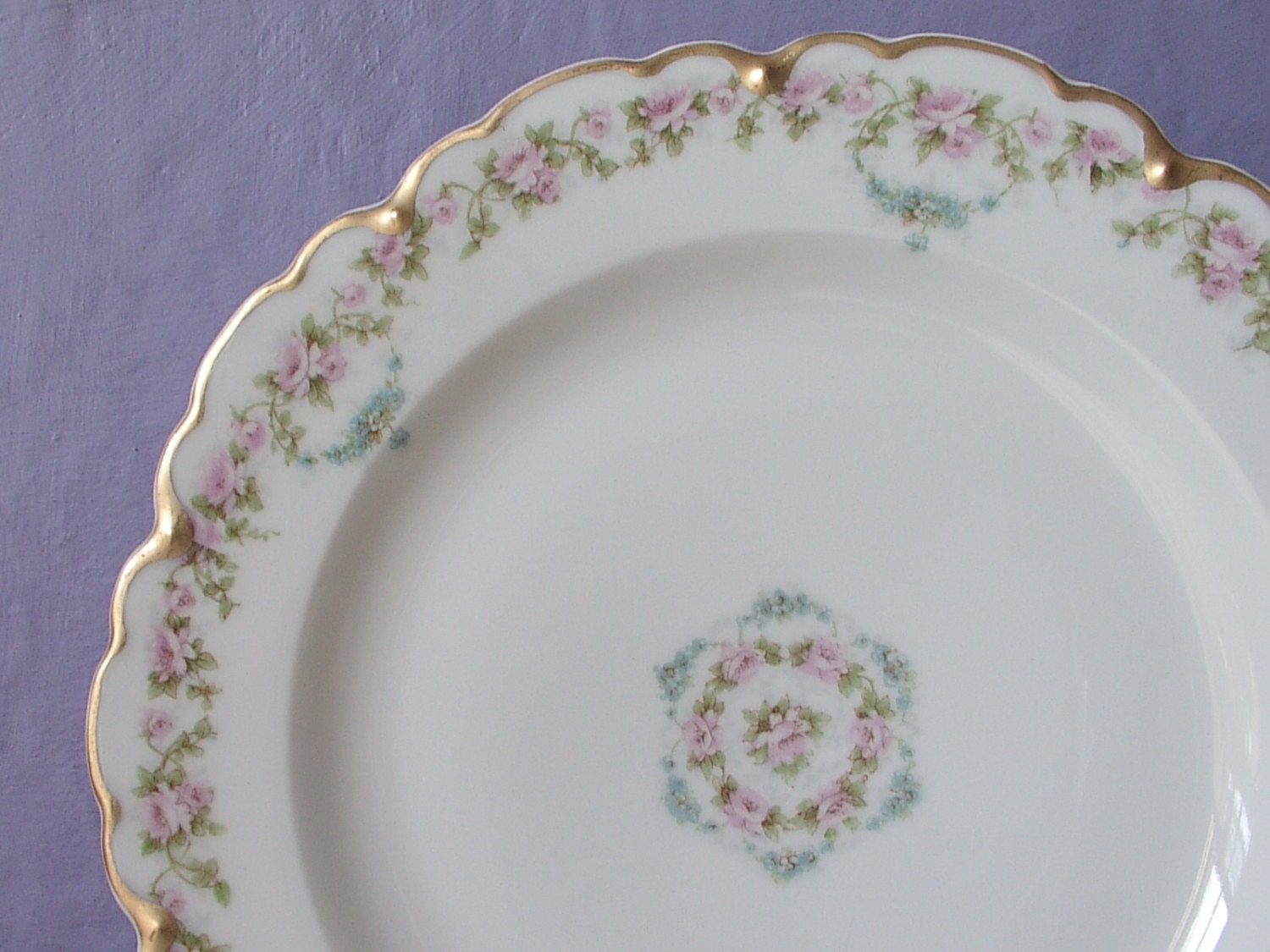 Antique Theodore Haviland Limoges France Plate By ShoponSherman