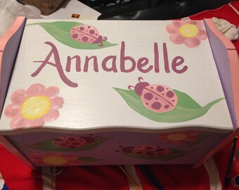 ladybug toy chest