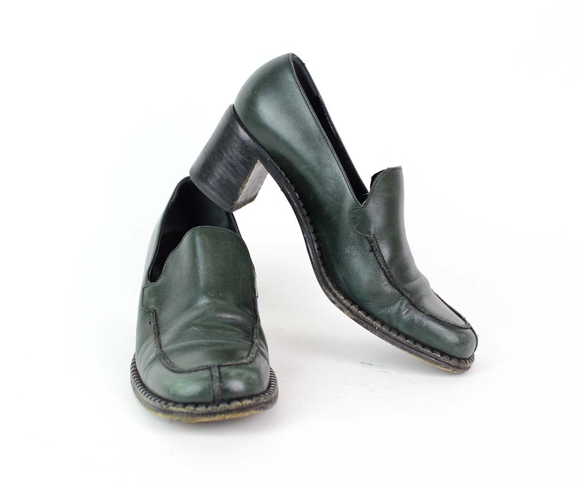 green heels chunky